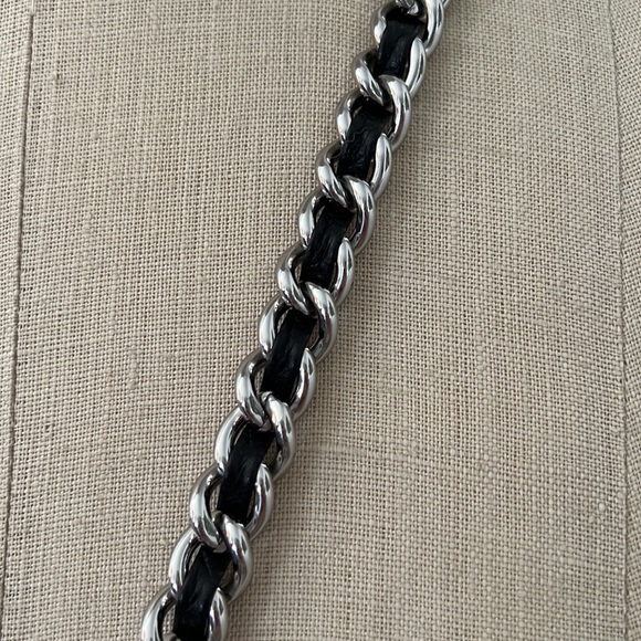 Rebecca Minkoff Black Leather Purse with Chain Strap - Picture 6 of 14